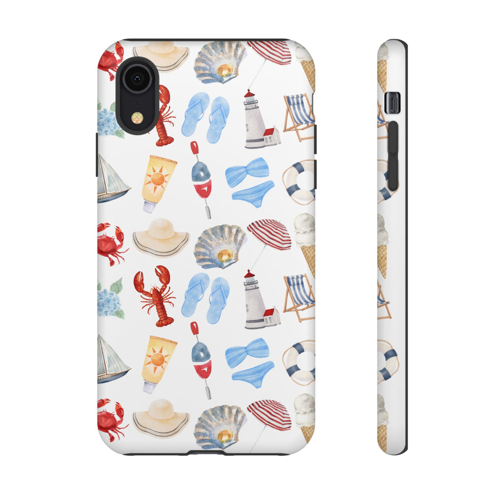 Coastal Beach Pattern Phone Case