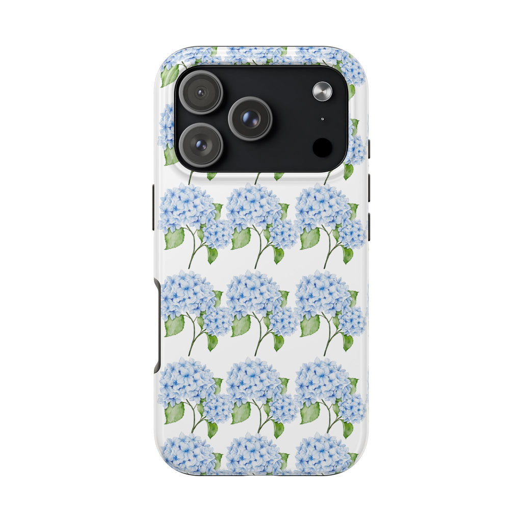 Blue Hydrangea Phone Case