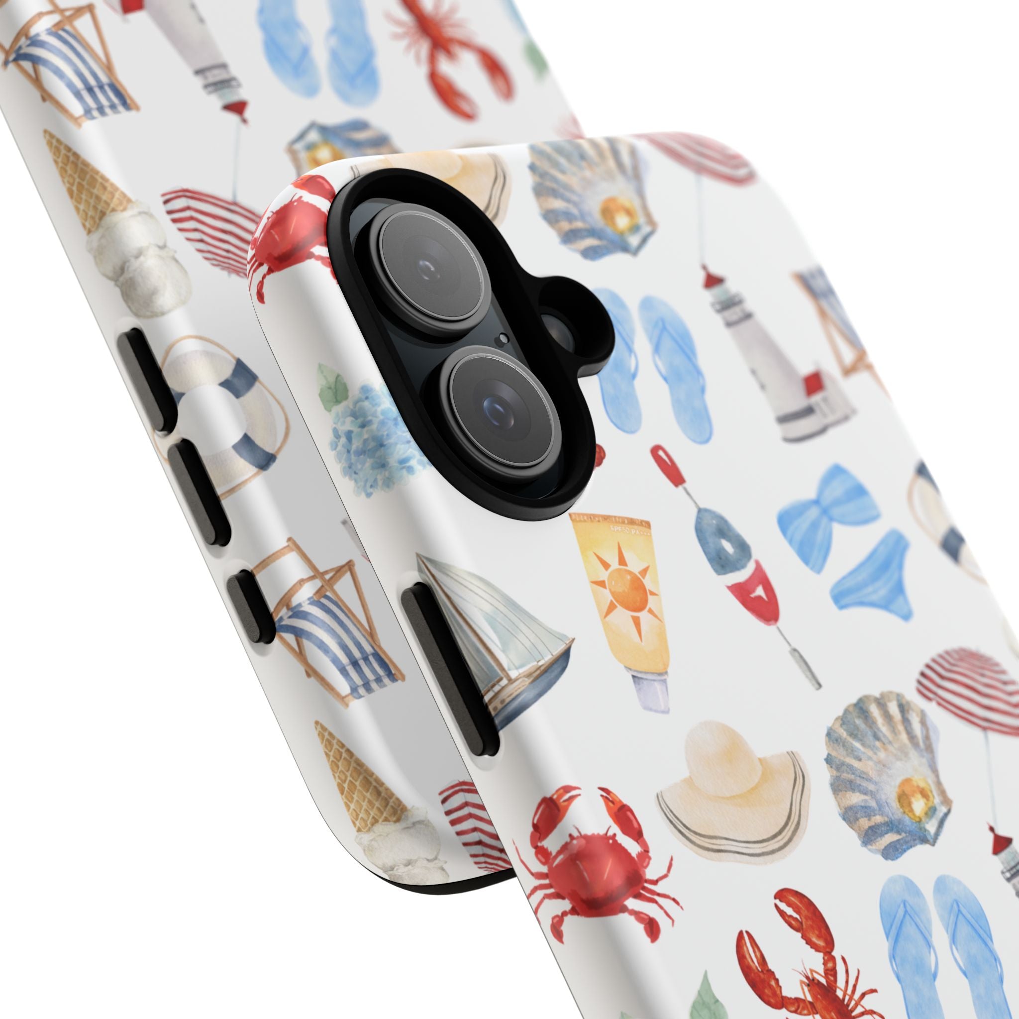 Coastal Beach Pattern Phone Case