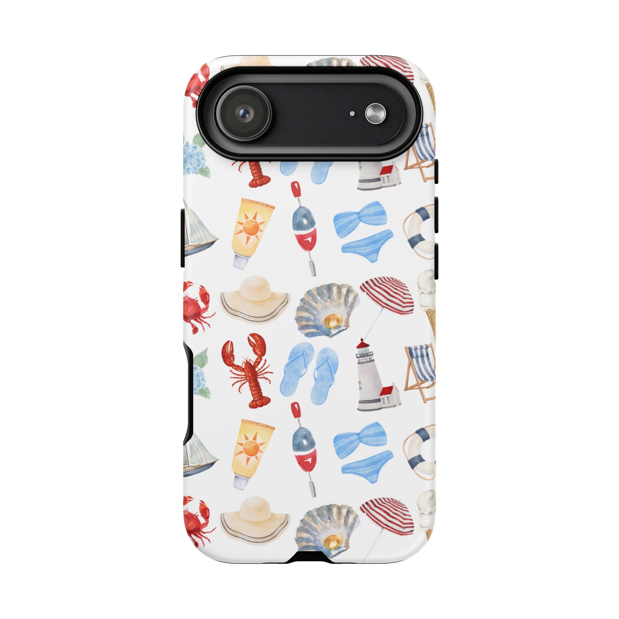 Coastal Beach Pattern Phone Case