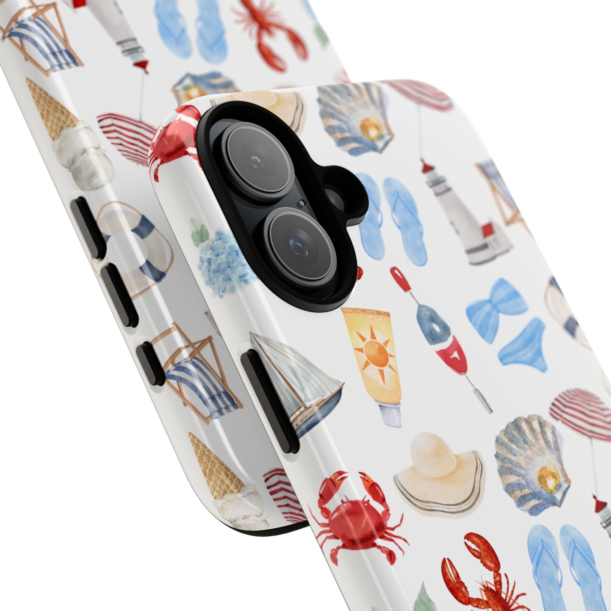 Coastal Beach Pattern Phone Case