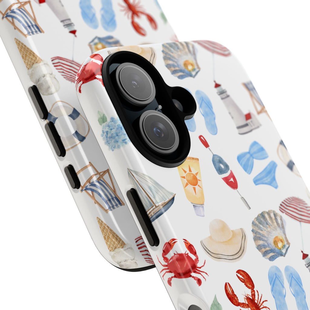 Coastal Beach Pattern Phone Case