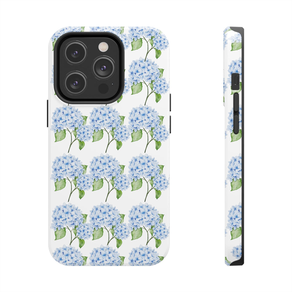 Blue Hydrangea Phone Case