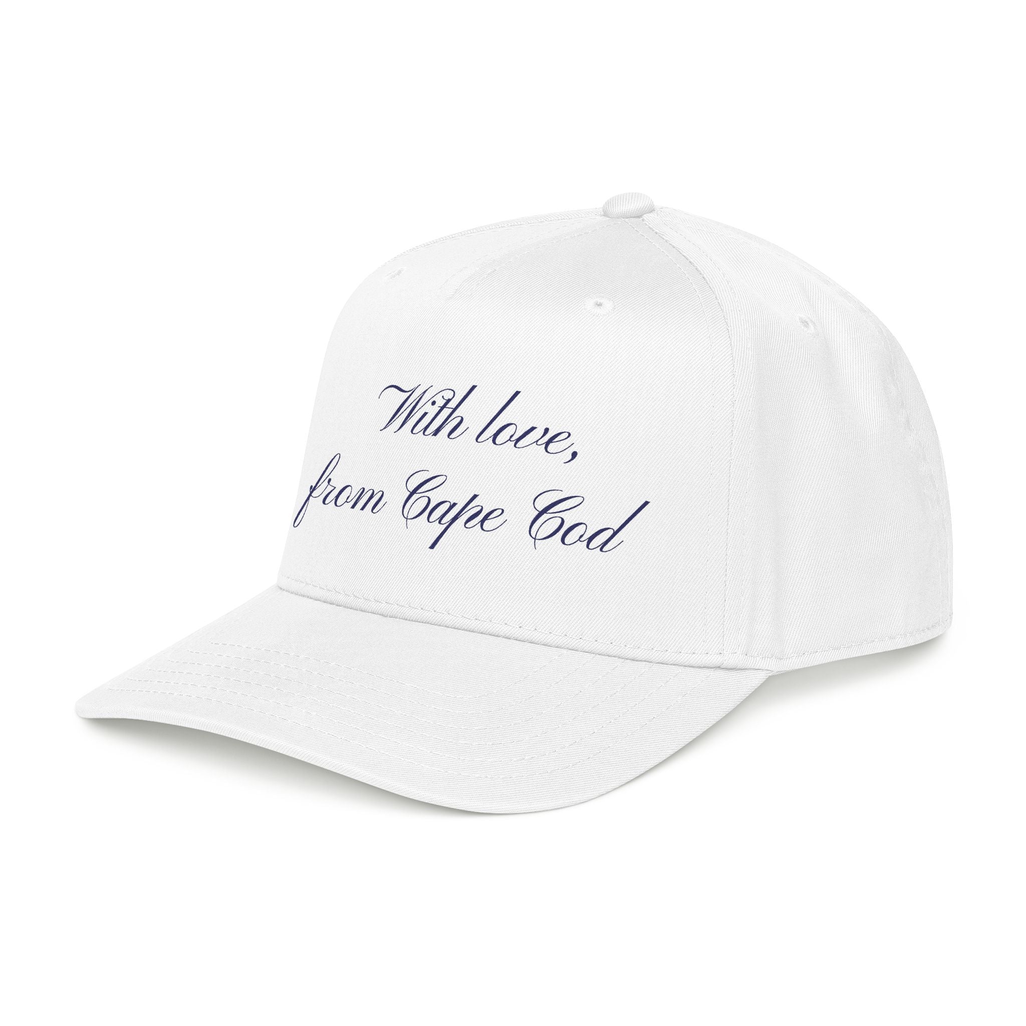 With Love From Cape Cod Embroidered Baseball Cap