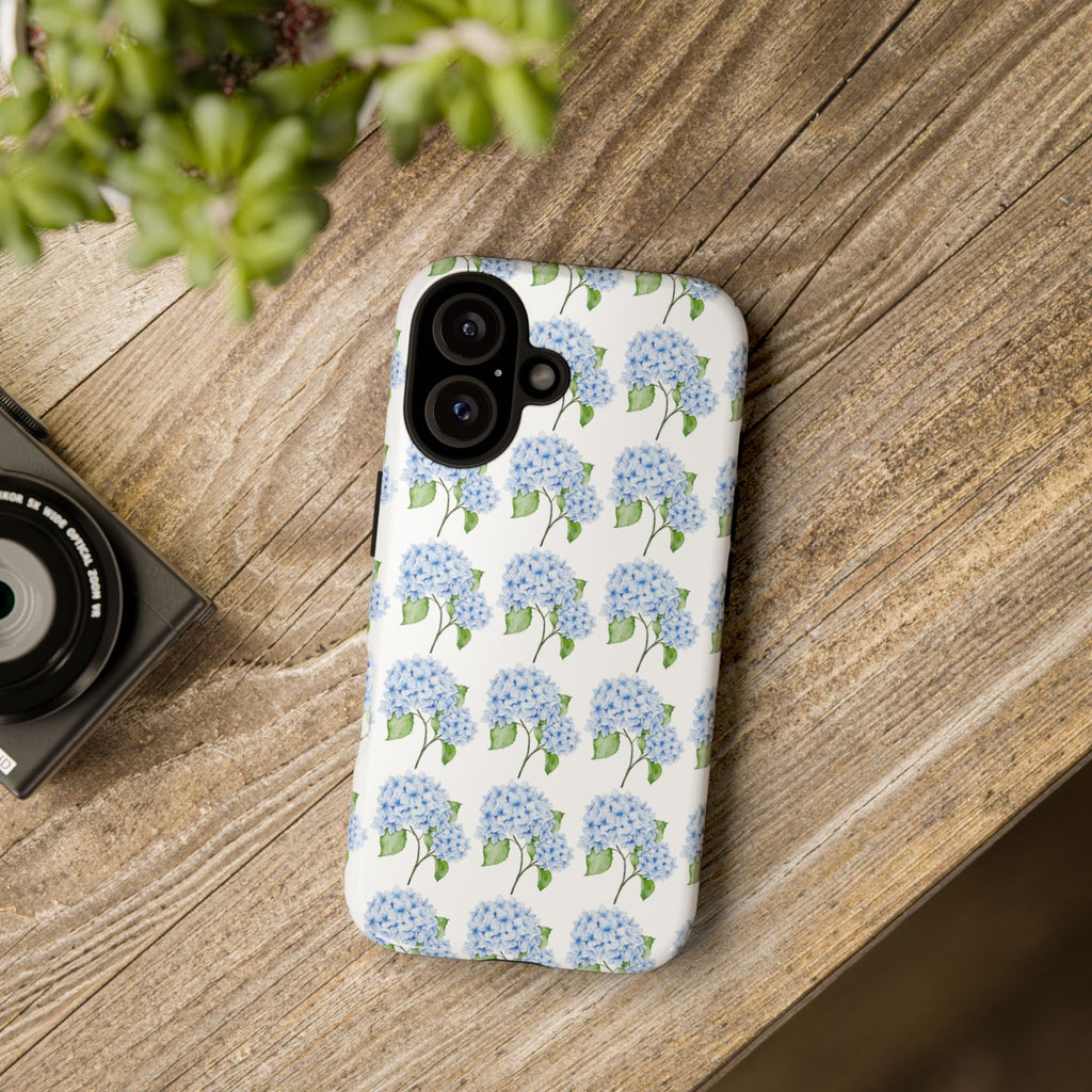 Hydrangea Pattern Phone Case