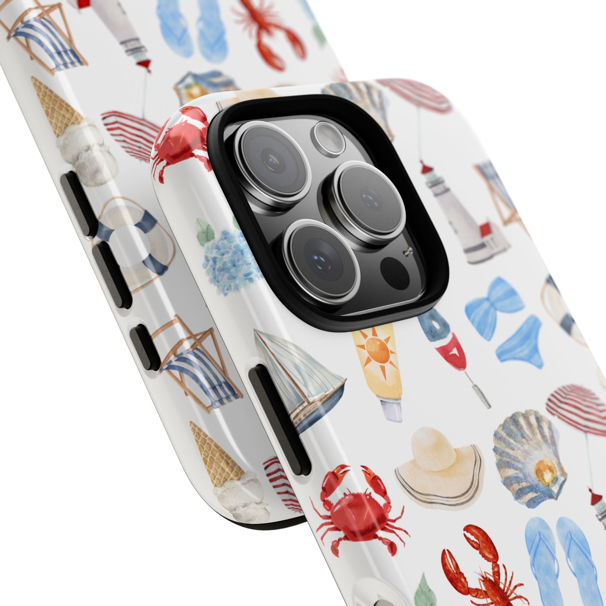 Coastal Beach Pattern Phone Case