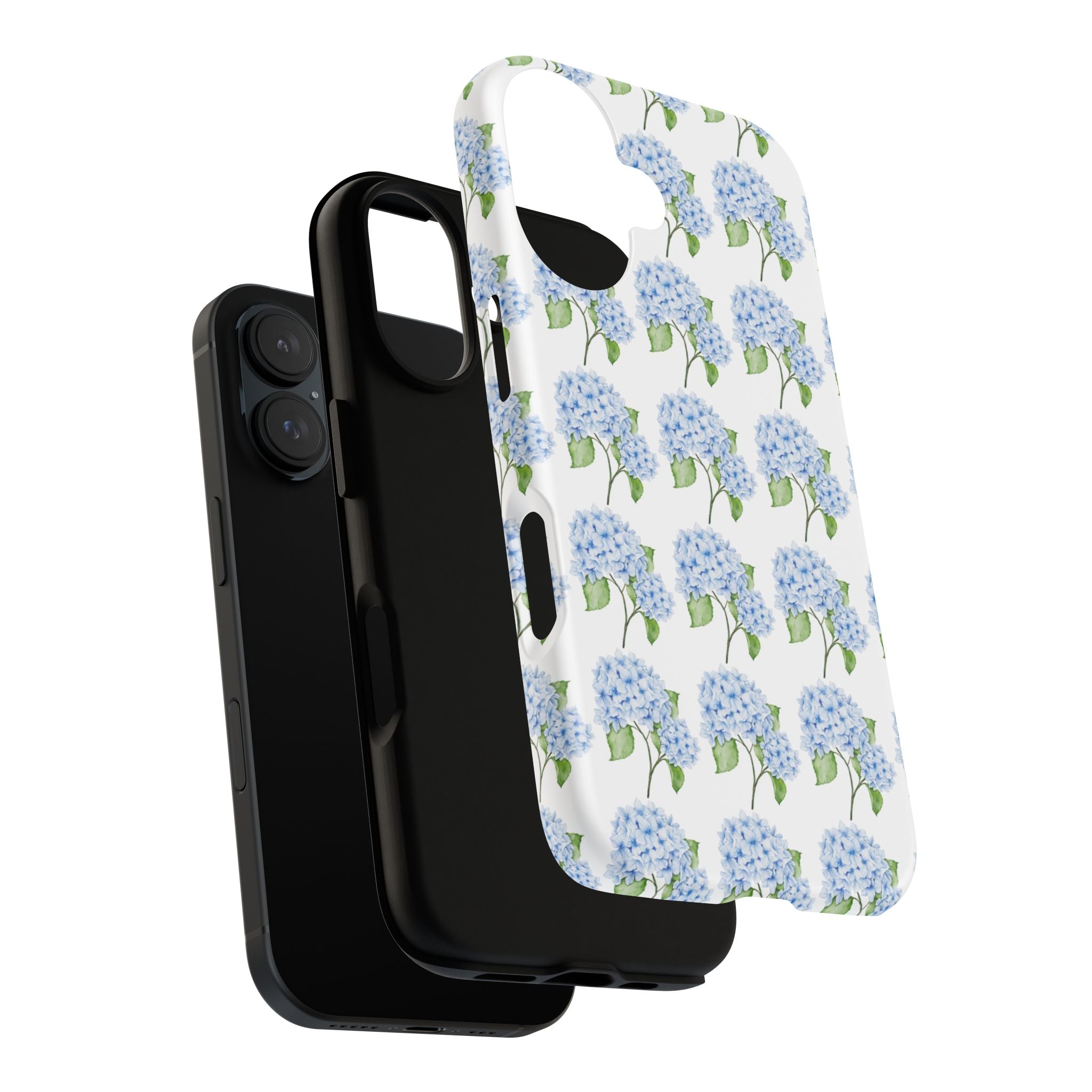 Hydrangea Pattern Phone Case