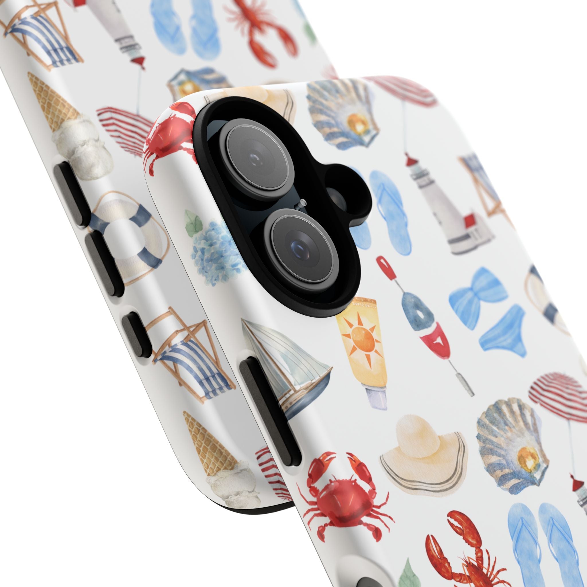 Coastal Beach Pattern Phone Case