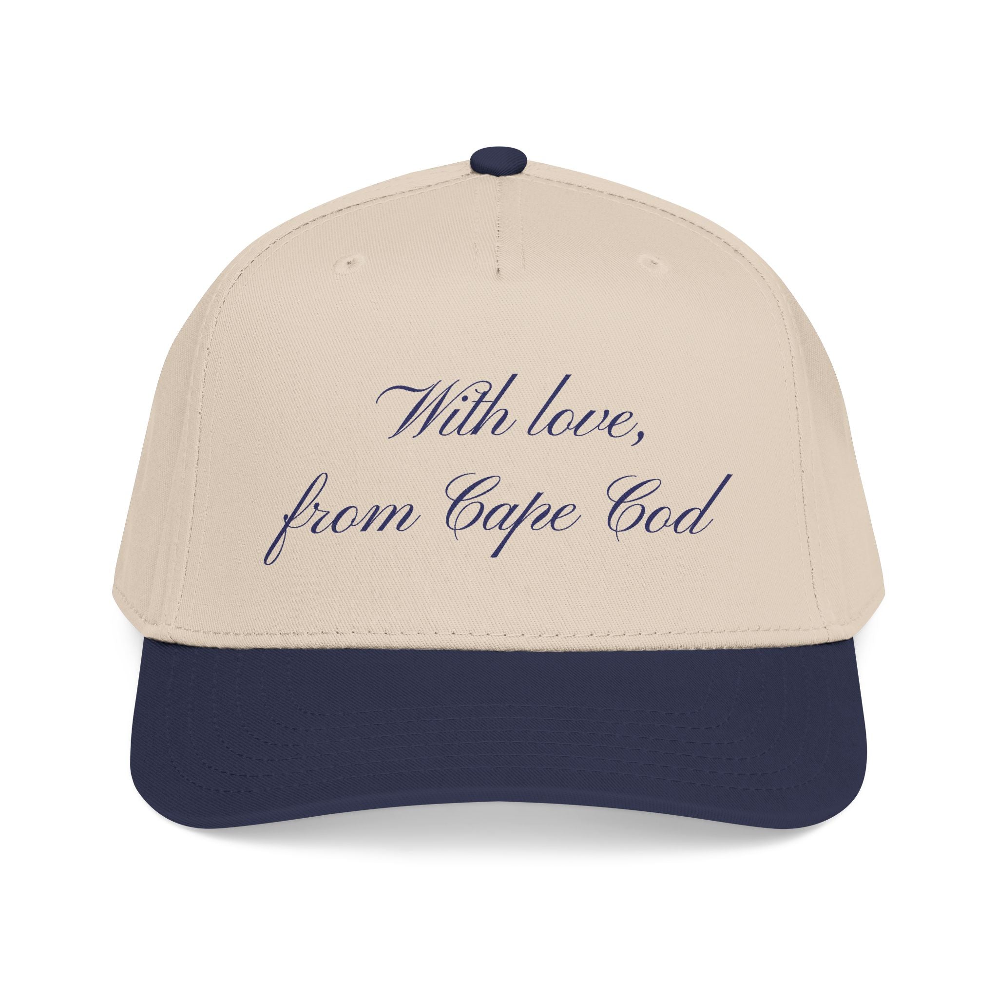 With Love From Cape Cod Embroidered Baseball Cap