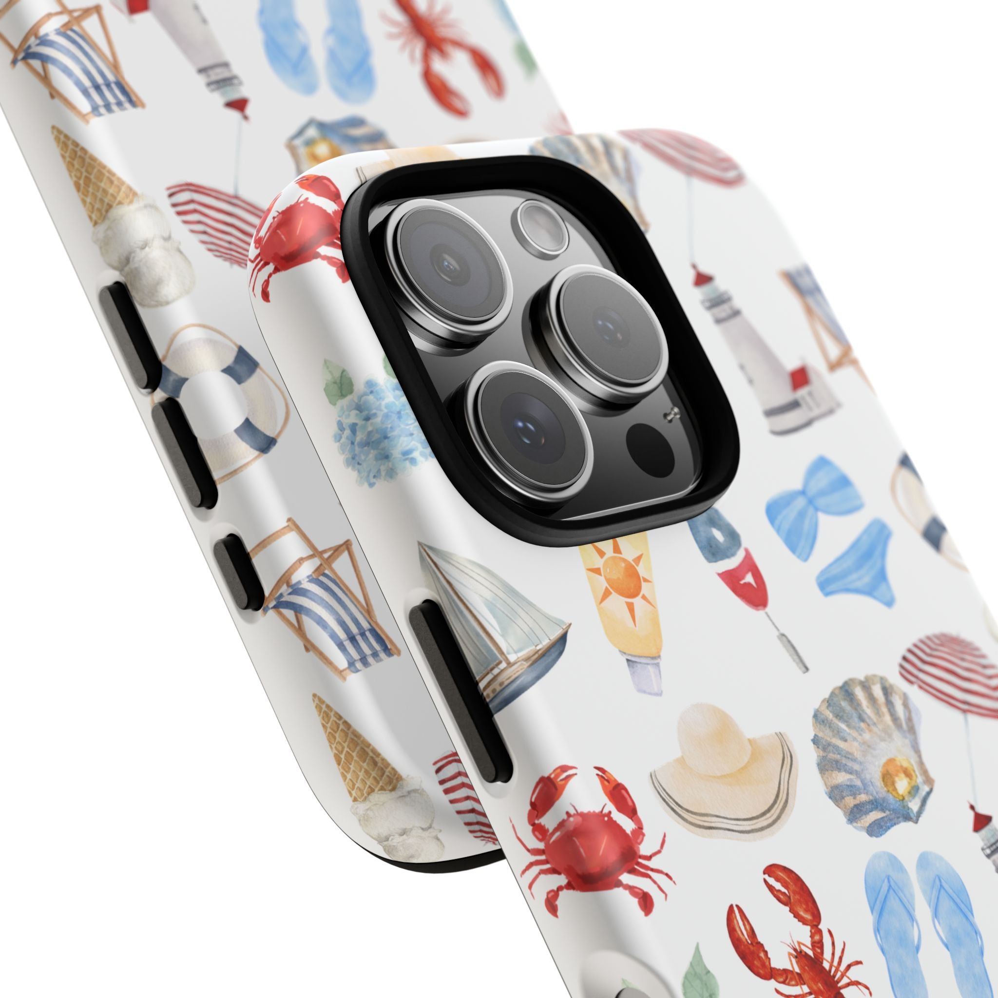 Coastal Beach Pattern Phone Case