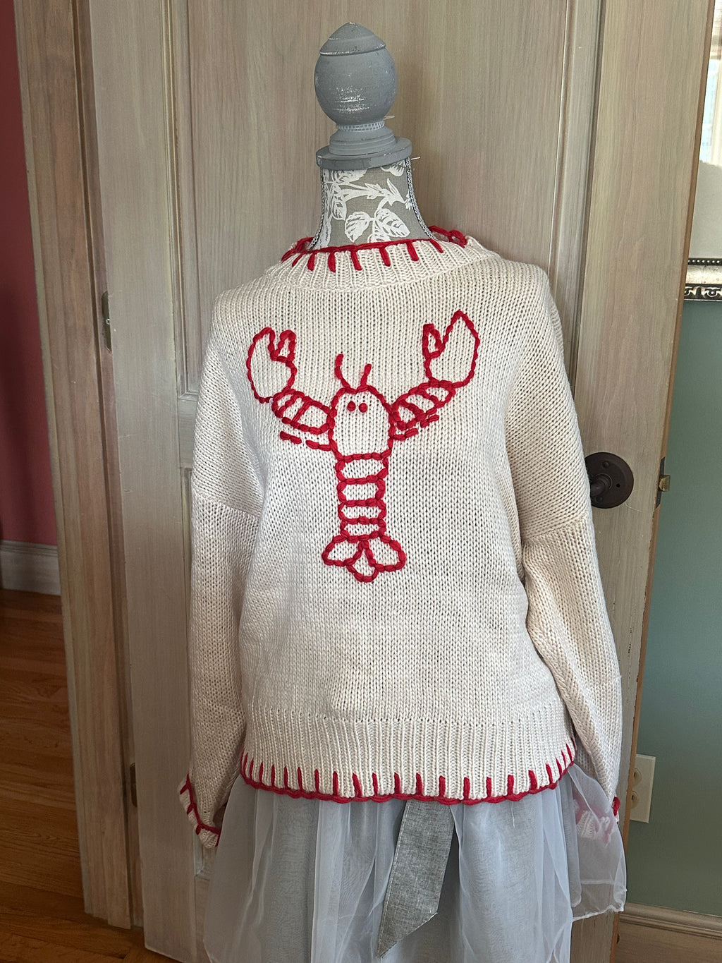 Coastal Lobster Sweater