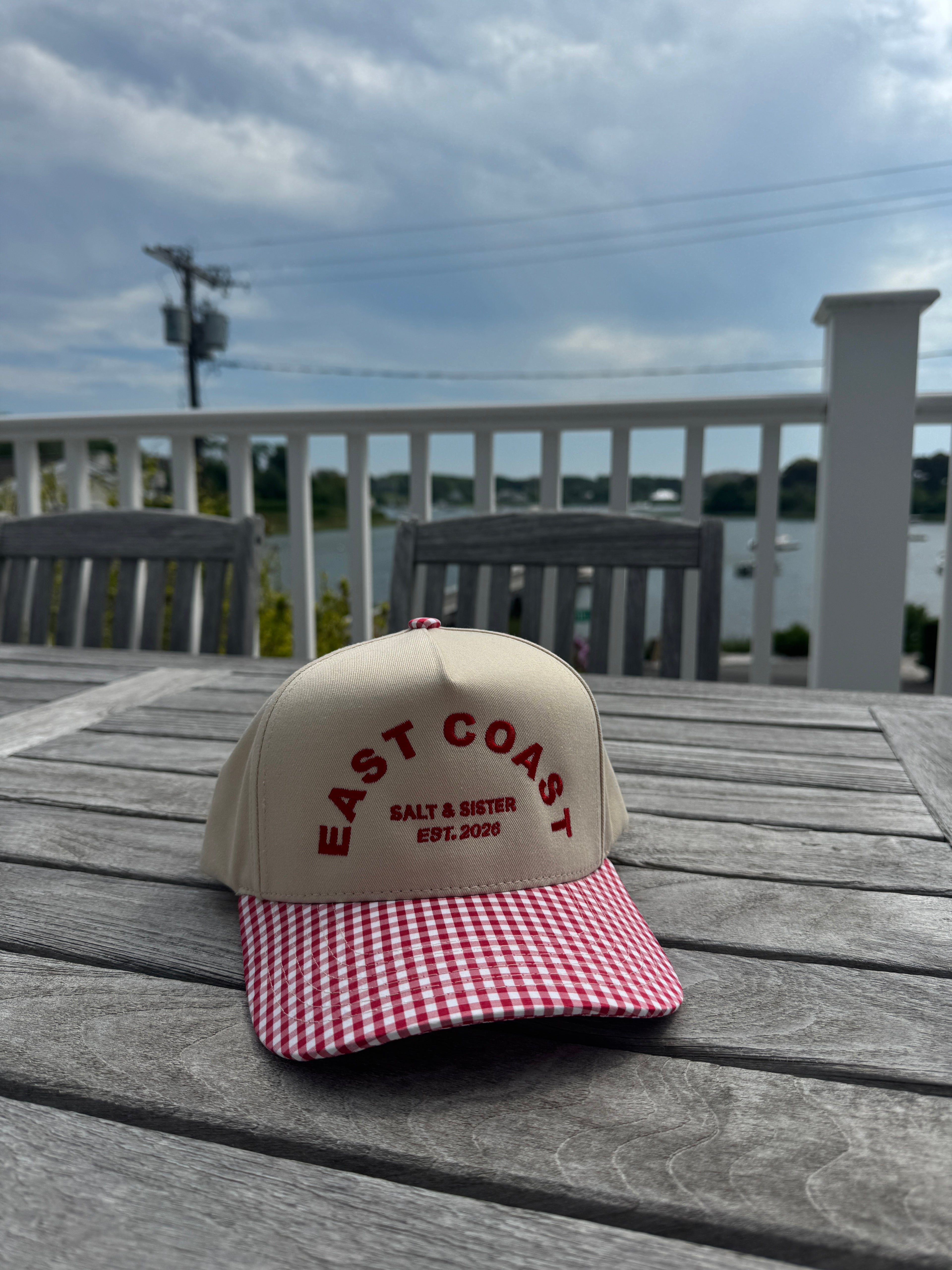 East Coast Gingham Hat
