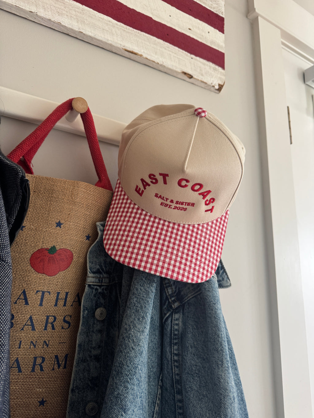 East Coast Gingham Hat